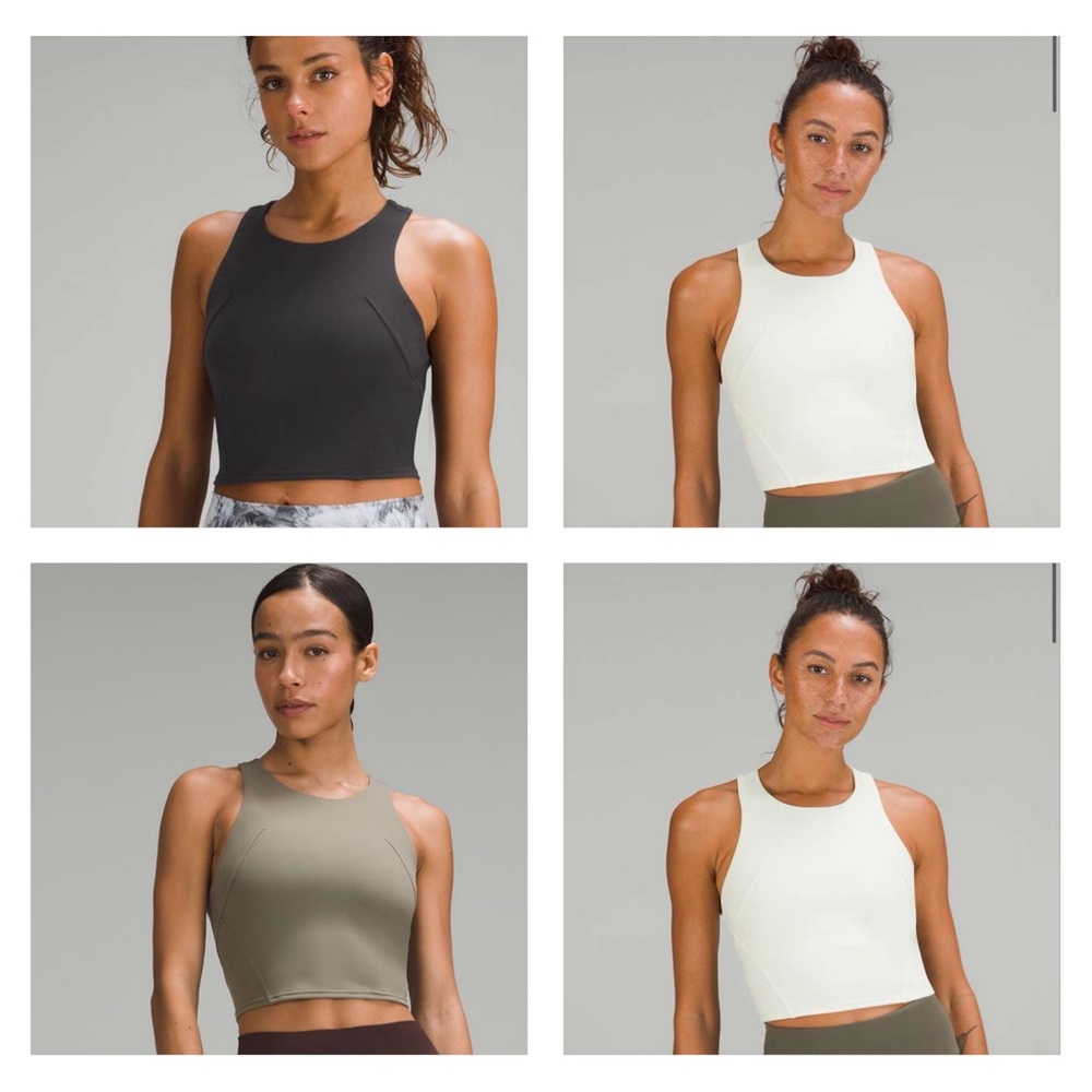 FOUR Lululemon Wunder Train/ Invigorate Training tanks -- will not separate!